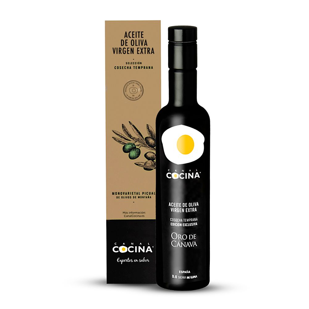 Aceite de oliva virgen extra cosecha temprana edición exclusiva ORO DE CÁNAVA 500 ml