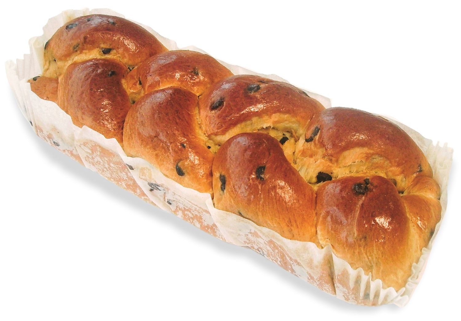 Brioche trenzado con pepitas de chocolate MUSFI'S 400 g
