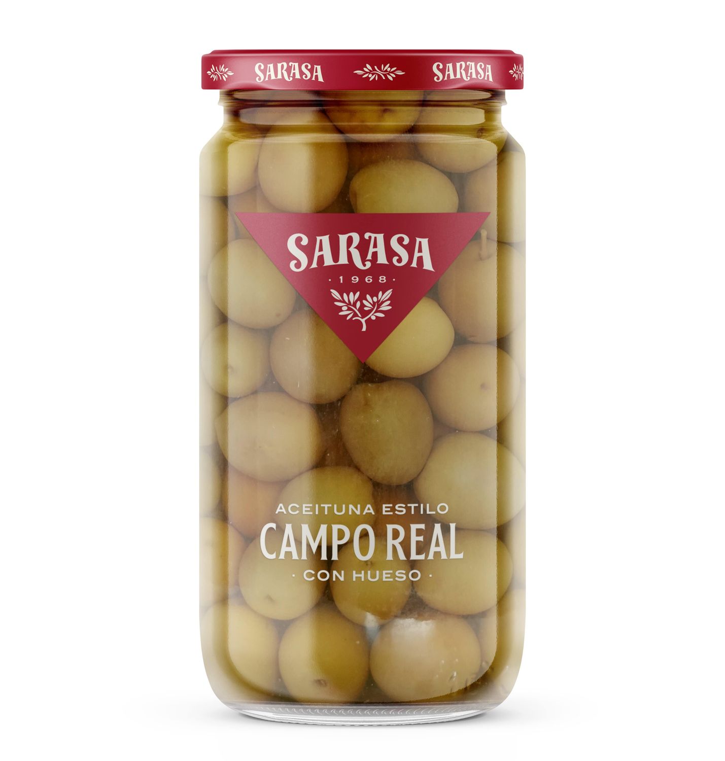 Aceituna Campo Real con hueso SARASA 190 g