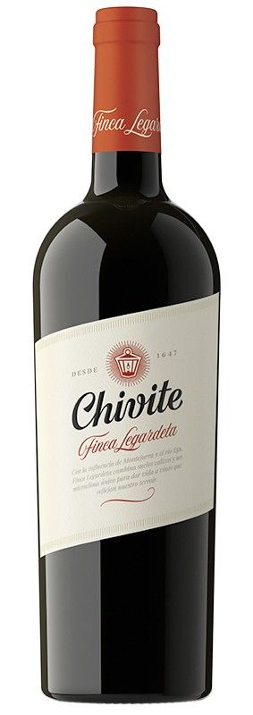 Vino tinto D.O. Navarra Finca Legardeta CHIVITE 750 ml
