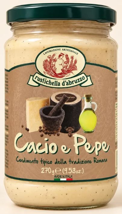 Salsa Cacio e Pepe RUSTICHELLA D`ABRUZZO 270 g