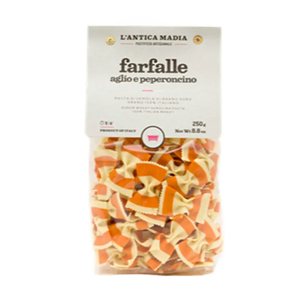 Farfalle aglio e peperoncino L´ANTICA MADIA 250 g