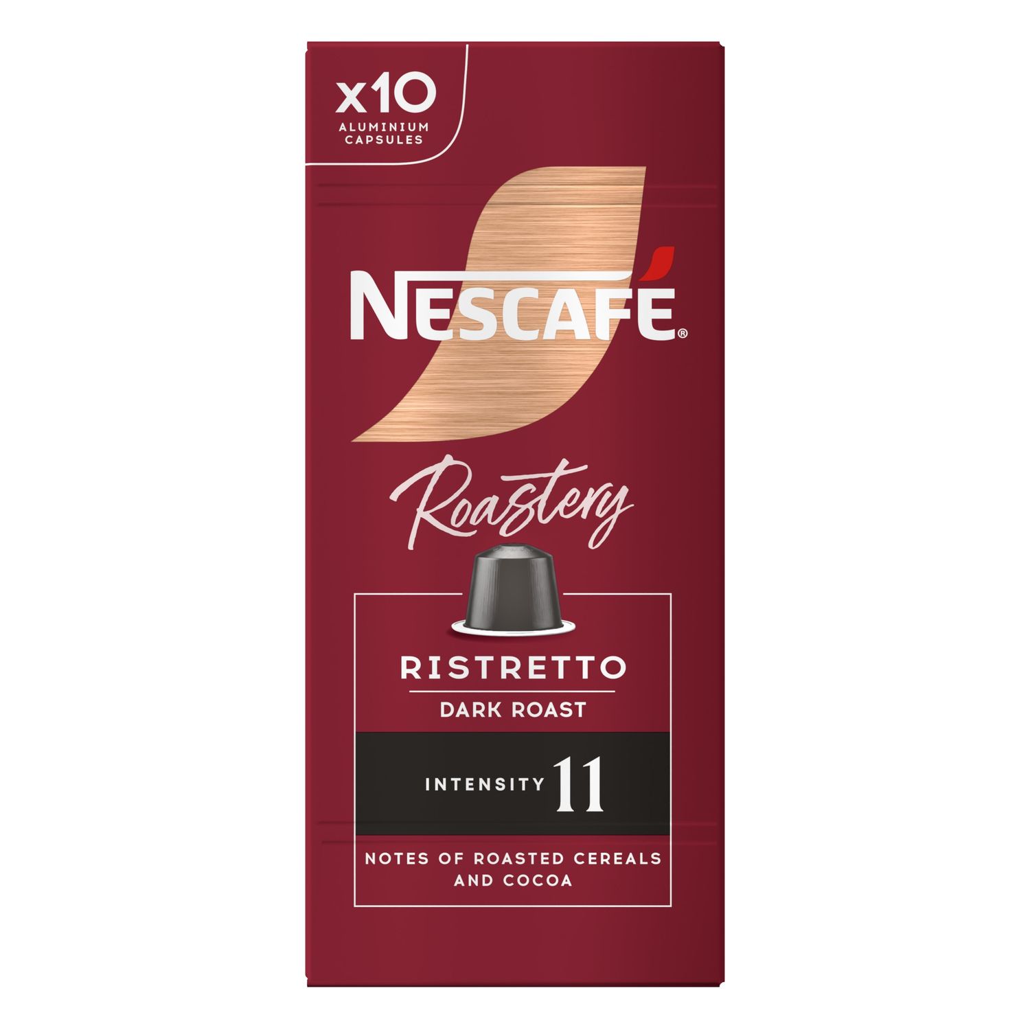 Cápsulas café ristretto intensidad 11 NESCAFE 41 g