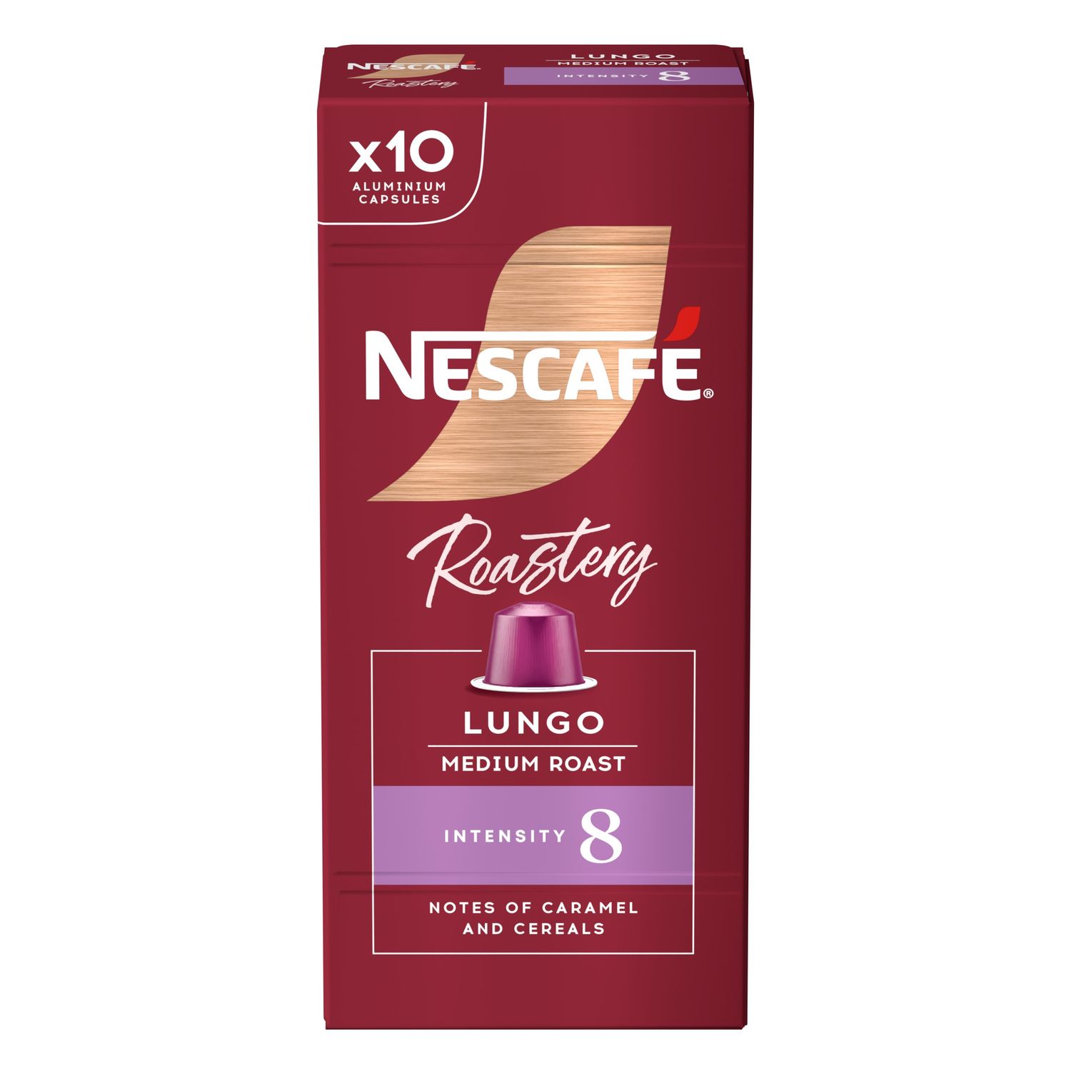 Cápsulas café lungo intensidad 8 NESCAFE 43 g