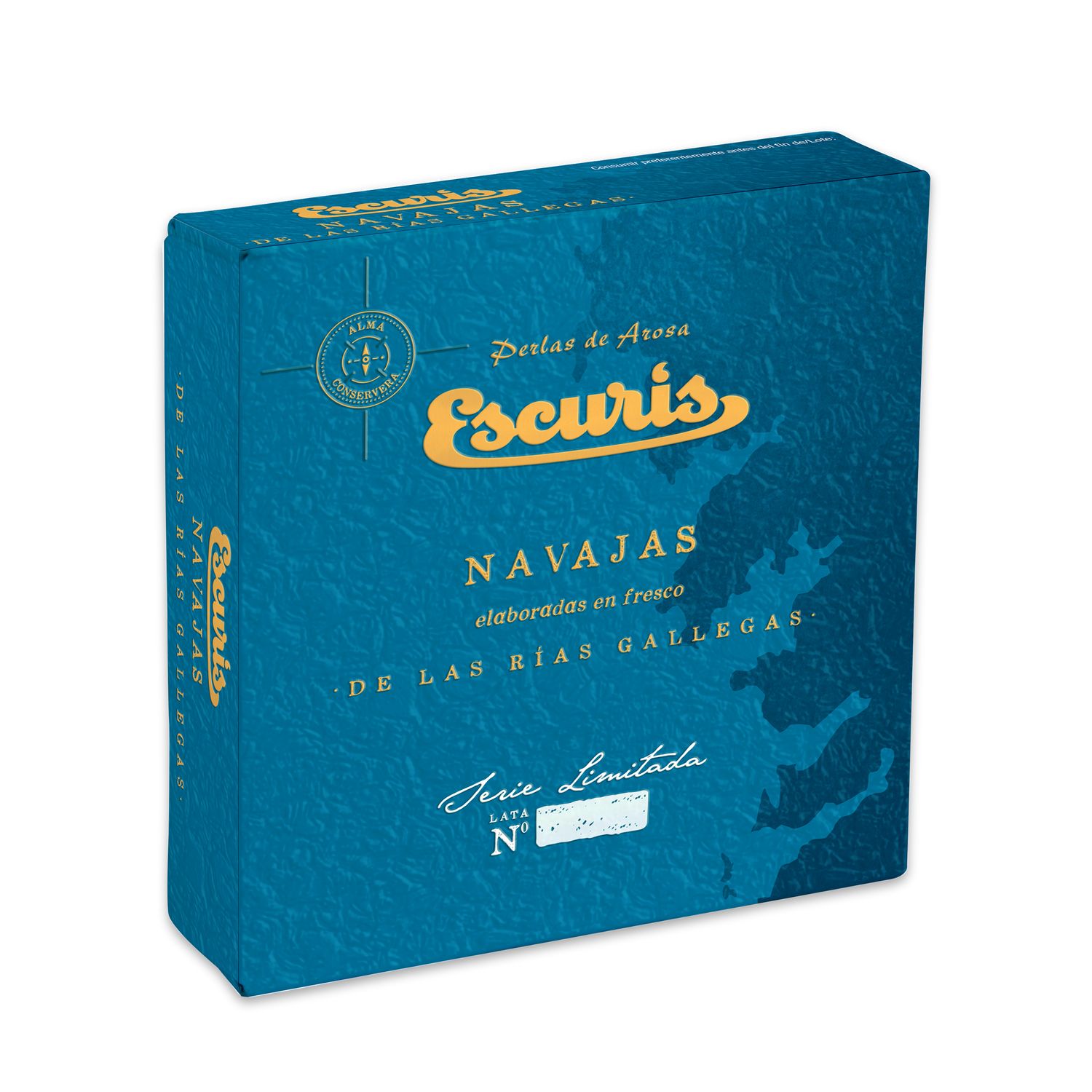 Navajas de las Rías Gallegas serie limitada ESCURIS 65 g