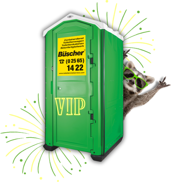 Partytoilette (1 Wochenende mieten)