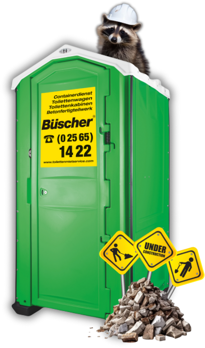 Baustellentoilette (4 Wochen mieten)