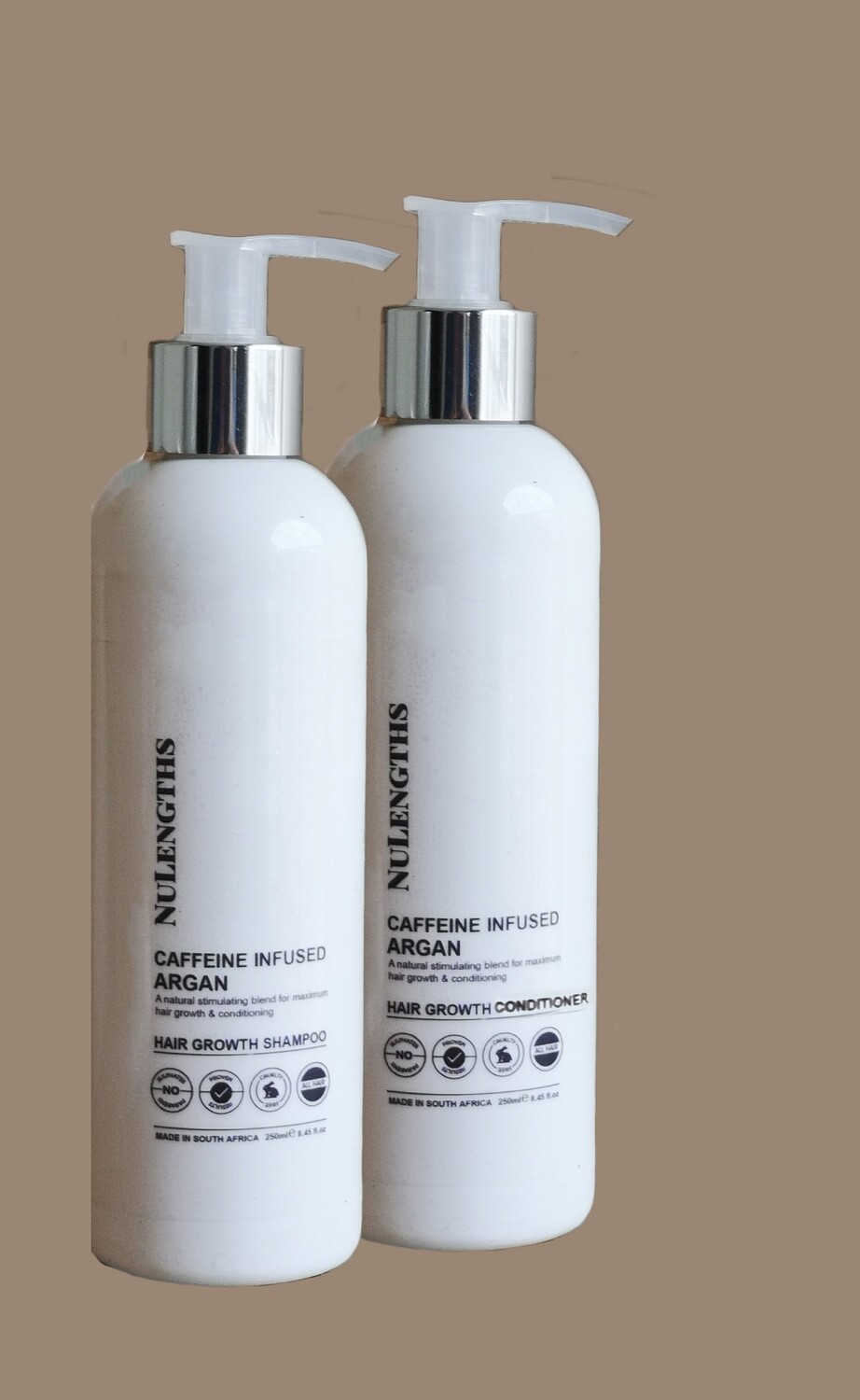 Caffeine Infused Argan Shampoo 250ml