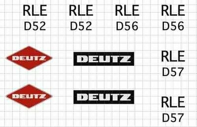 Decal-Set Deutz T4M RLE H0