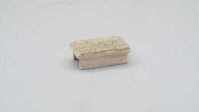 Ladeguteinsatz Sand beige für Kastenloren H0e, 1 Stück