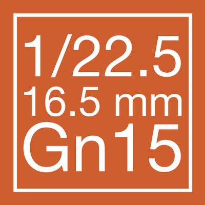 1/22.5 16.5mm Gn15