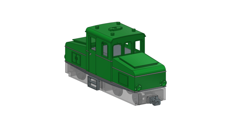 232041 Elektrolokomotive E3 ohne Chassis und Stromabnehmer H0e 232041 Elektrolokomotive E3 ohne Chassis und Stromabnehmer H0e