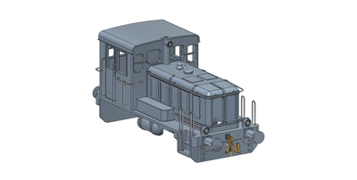 263011 Deutz T4M 625 R RLE D52 ohne Chassis H0