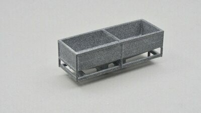 235021 Selbstentladewagen Olbernhau ungebremst ohne Drehgestelle H0e