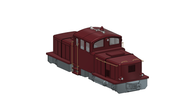 253025 Diesellok Jung LC29 B+B H0m DC 2 Motore 253025 Diesellok Jung LC29 B+B H0m DC 2 Motore