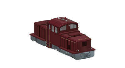 253025 Diesellok Jung LC29 B+B H0m DC 2 Motore