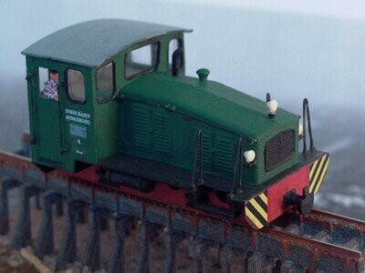 253031 Diesellok IBS V4 grün H0m DC 253031 Diesellok IBS V4 grün H0m DC