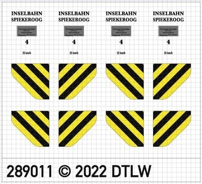 810051 Decal-Set IBS 4 H0