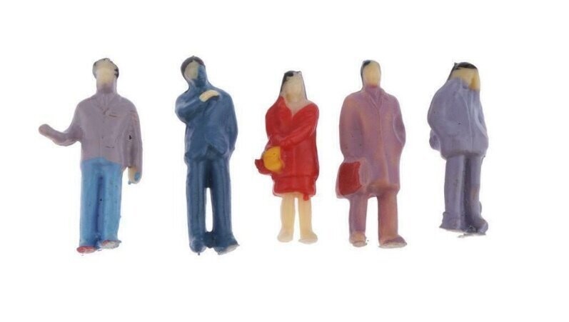 219992 Figuren stehend, 25 Stk, H0