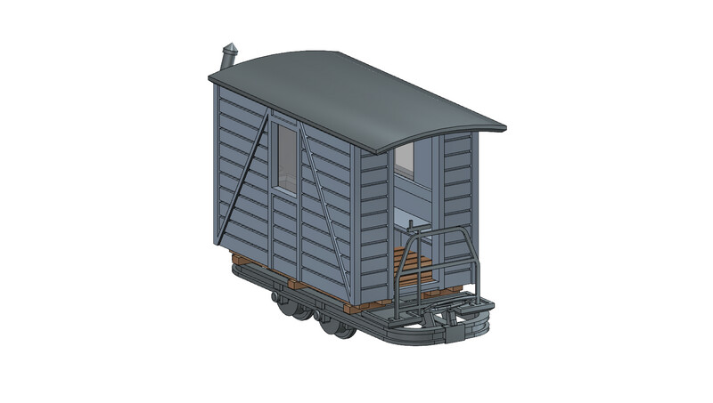 236051 Bauwagen H0e 236051 Bauwagen H0e