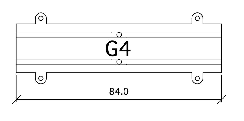 258124-1 G4 Gerade 84 mm G=12 1 Stk