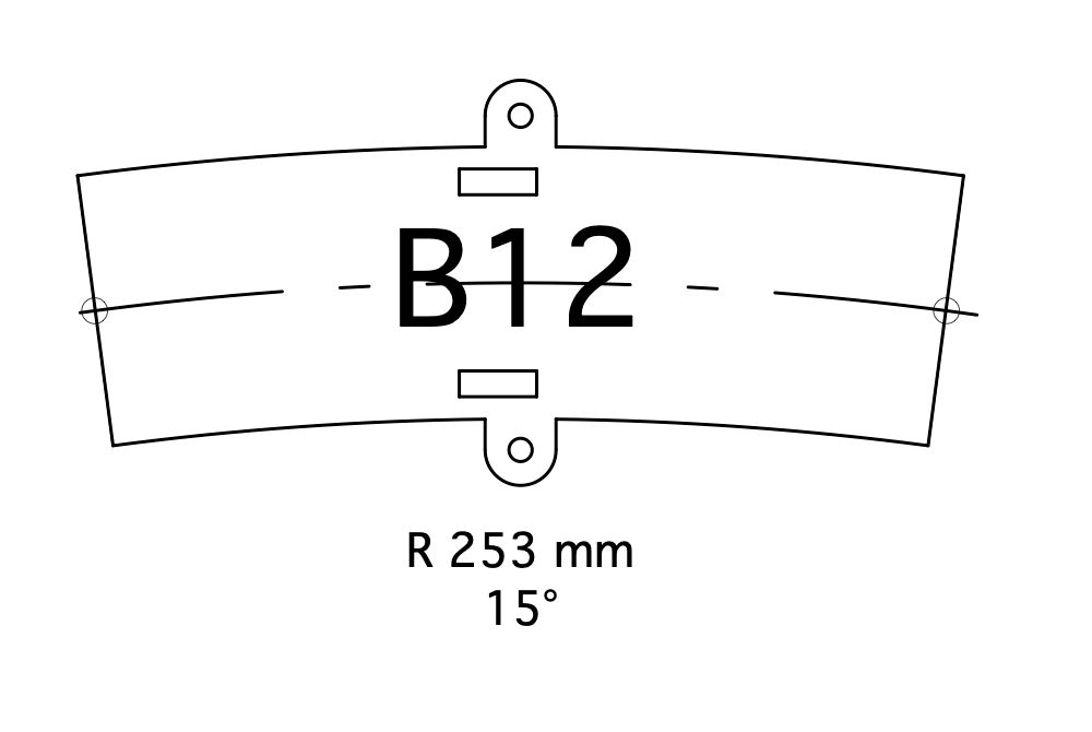 268115-1 B12 R253 15° G=16.5 268115-1 B12 R253 15° G=16.5