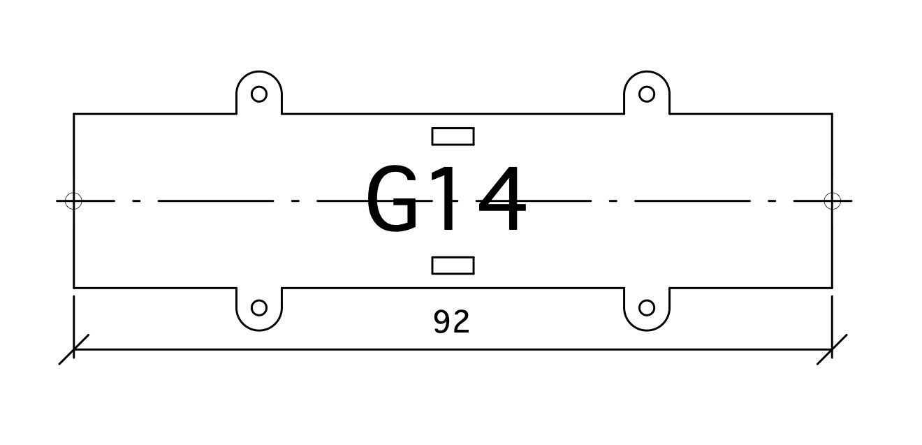 268124-1 G14 Gerade 92 mm G=16,5 1 Stk 268124-1 G14 Gerade 92 mm G=16,5 1 Stk