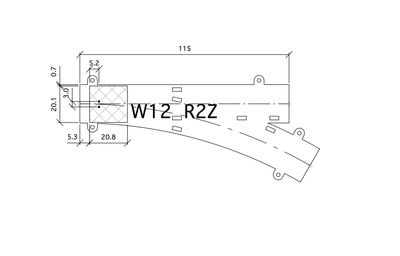 268253-1 W12R2Z 115mm R253 30° G=16.5