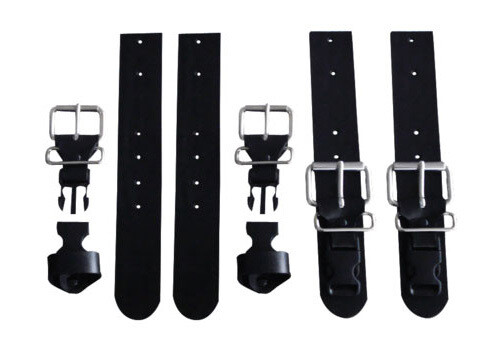 Quick-Release Saddlebag Buckle, Straps &amp; Keeper Combo KIT