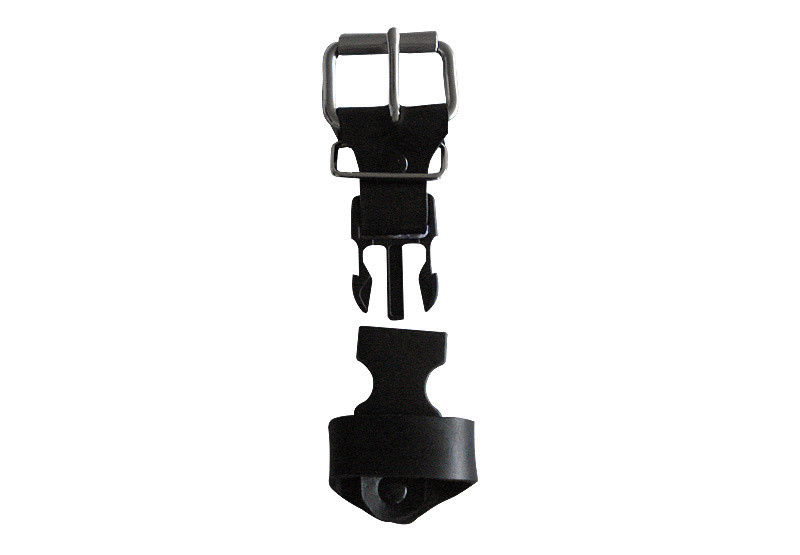 Quick-Release Saddlebag Buckle &amp; Strap Keeper
