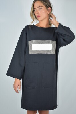 V1 Vestido negro. de invierno, antes 80€