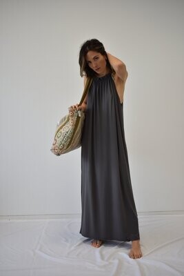 Vestido largo de punto viscosa, ANTES 70€, AHORA 35€