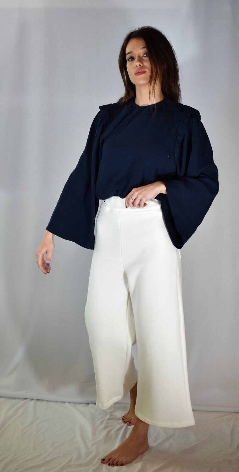 T1 22. Top de bambula marino. Antes 62€ AHORA 40€