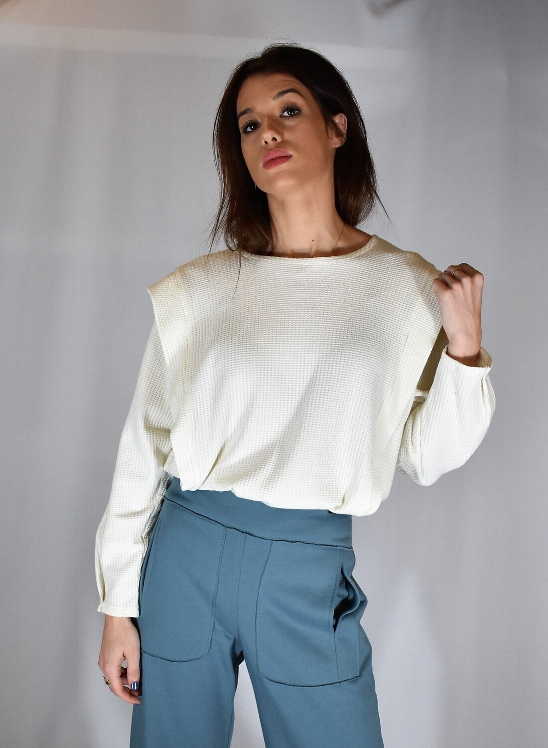T5 22. Top en Waffle crudo. Antes 67€ AHORA 45€
