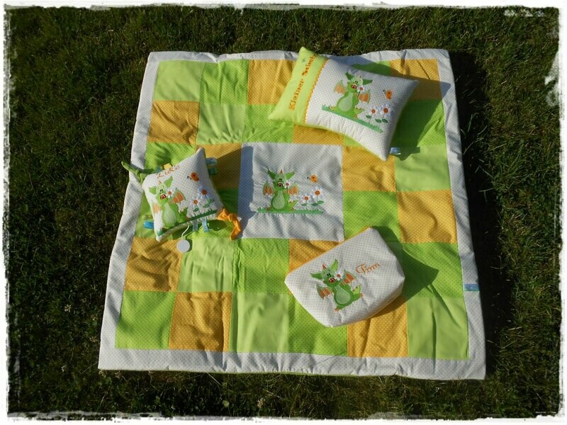 Krabbeldecke Drache