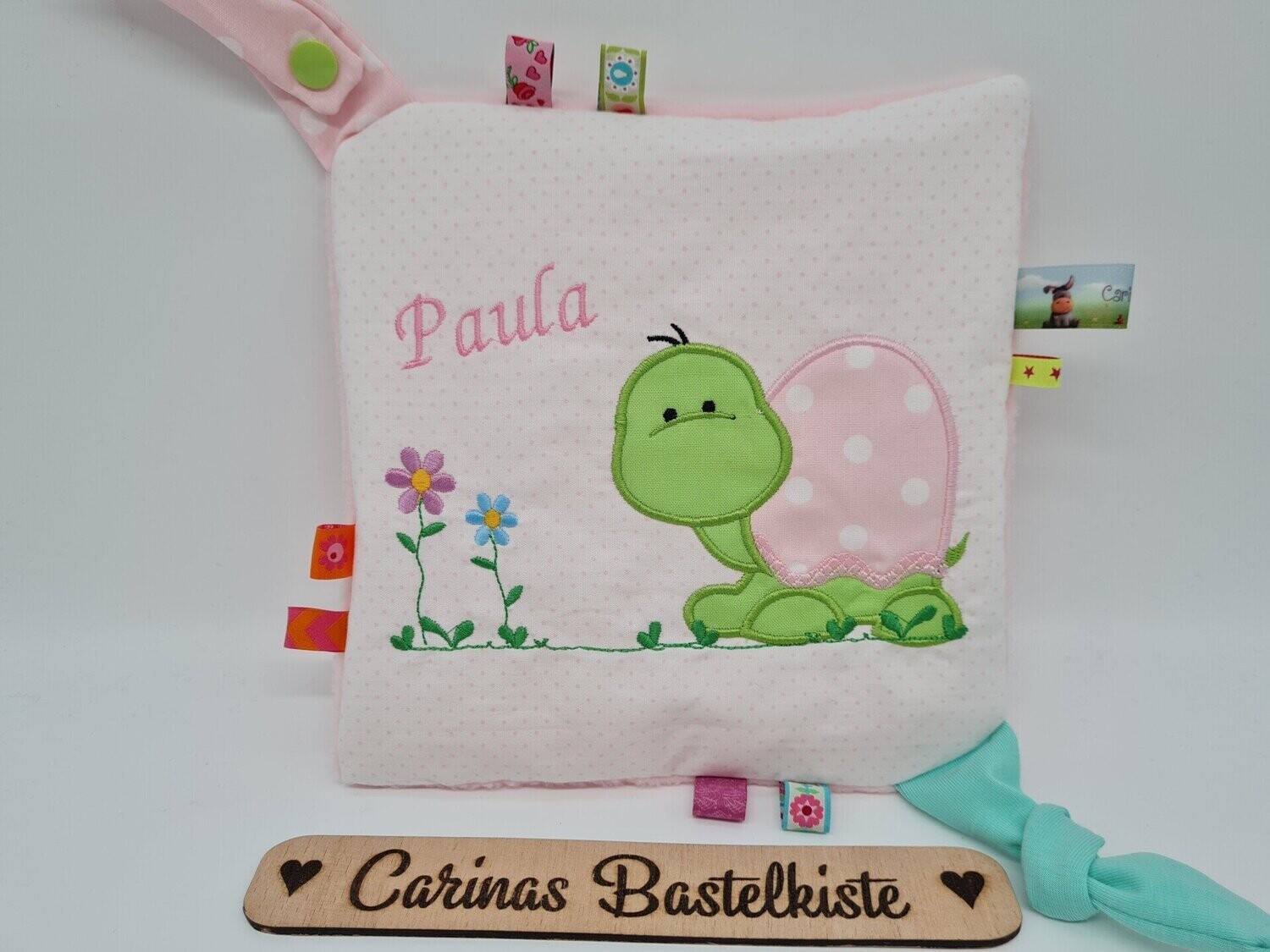 Knistertuch Schildkröte