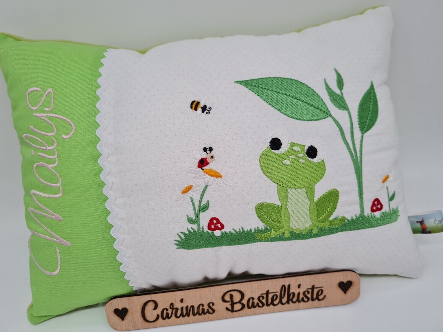 Kissen Frosch