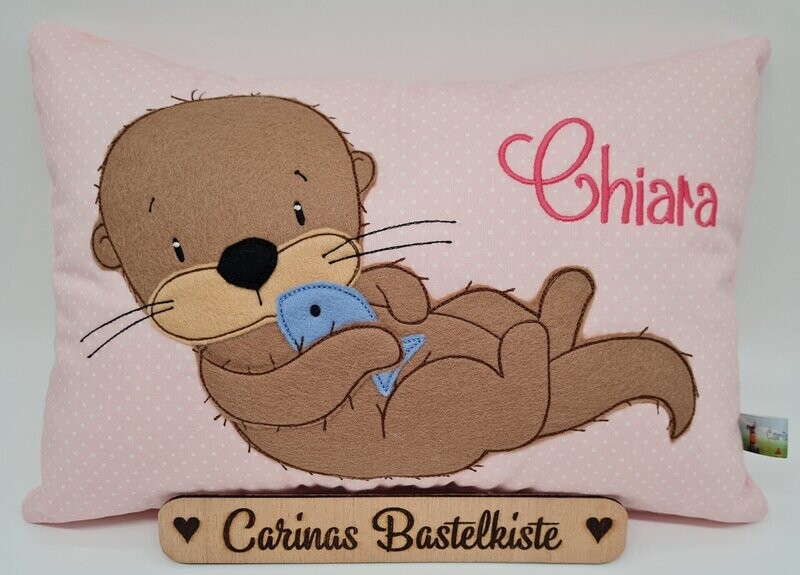 Kissen Otter