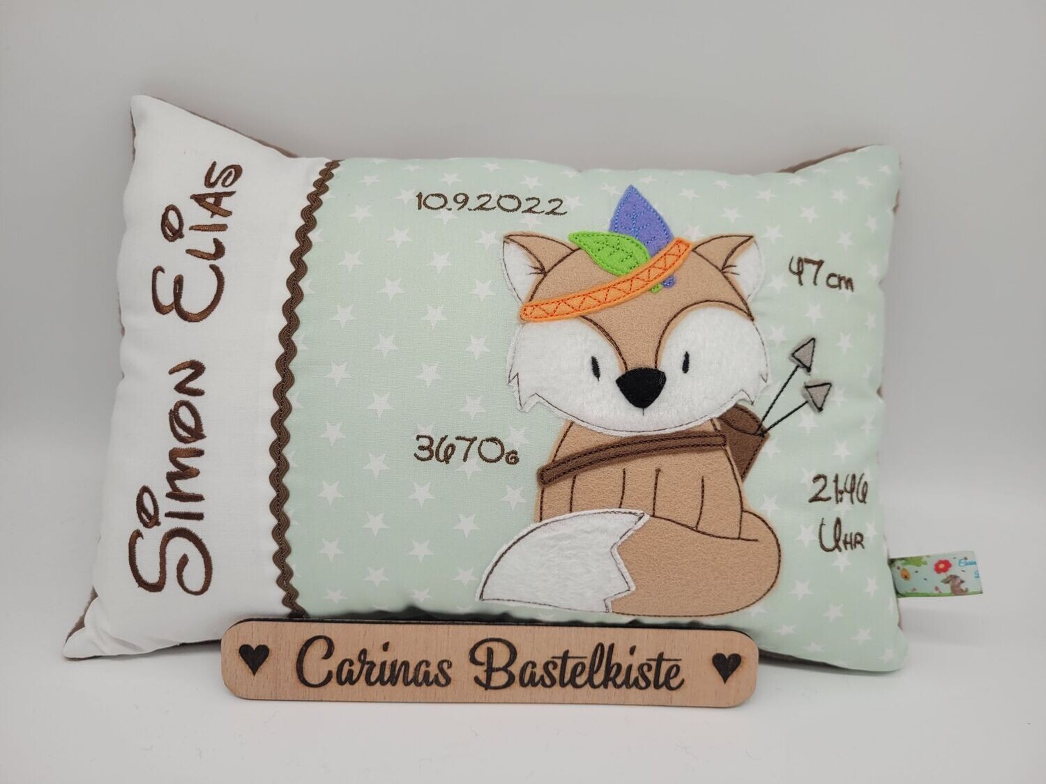 Kissen Fuchs Boho