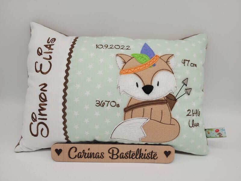 Kissen Fuchs Boho