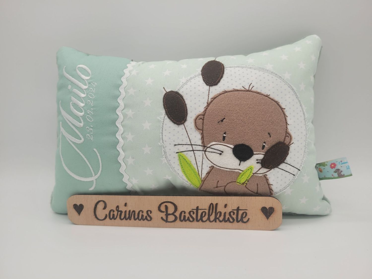 Kissen Otter