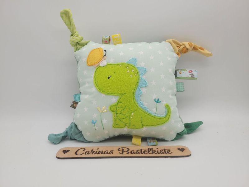 Zipfelkissen Dino