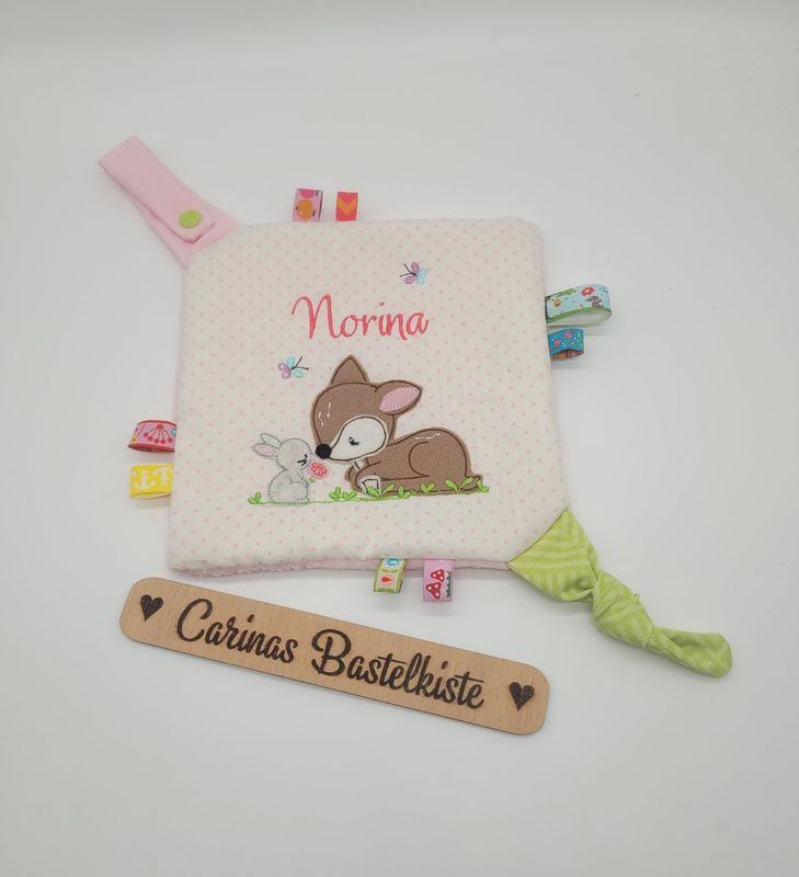 Knistertuch Reh und Hase