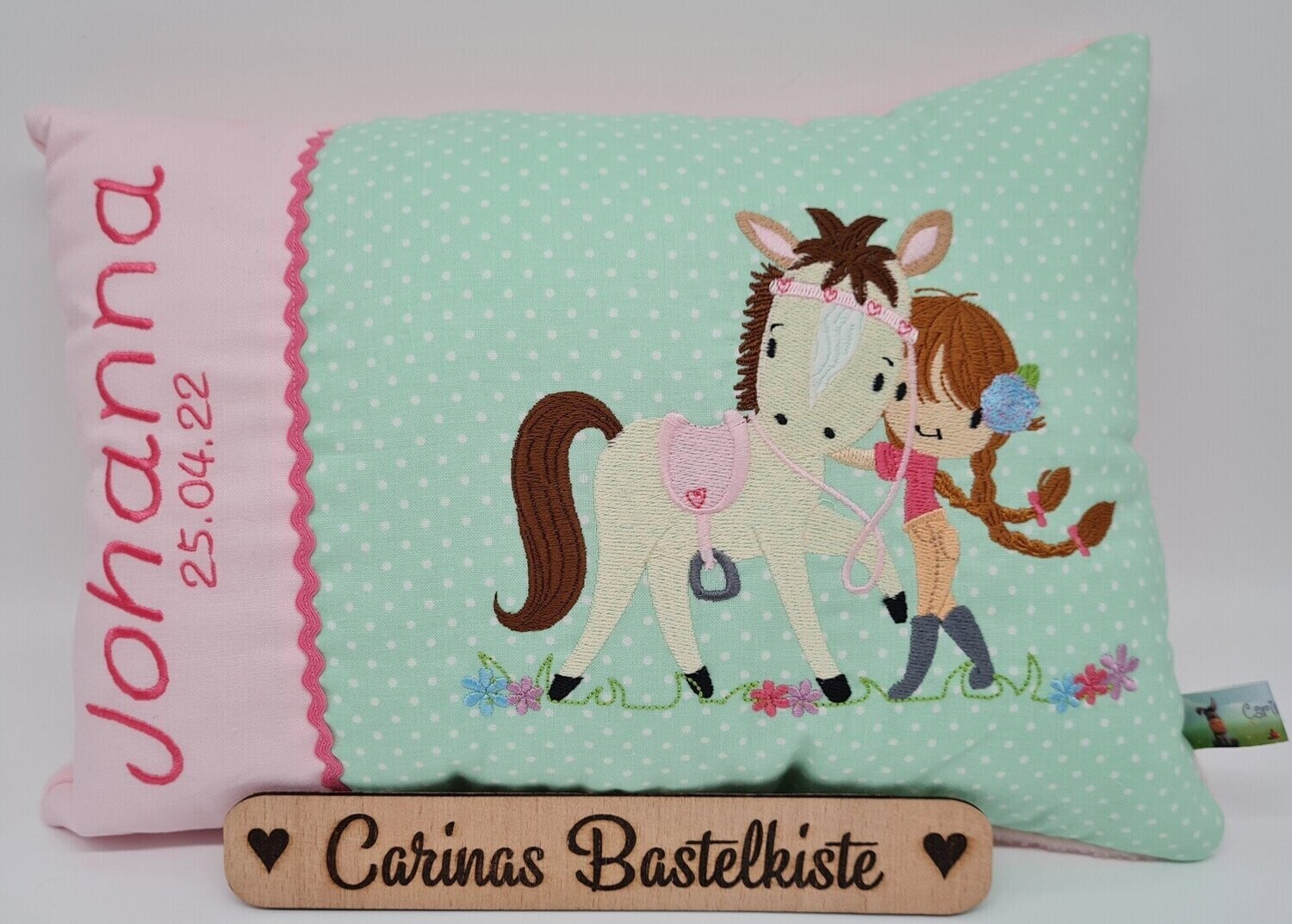 Kissen Mädchen & Pony Kissen Mädchen & Pony