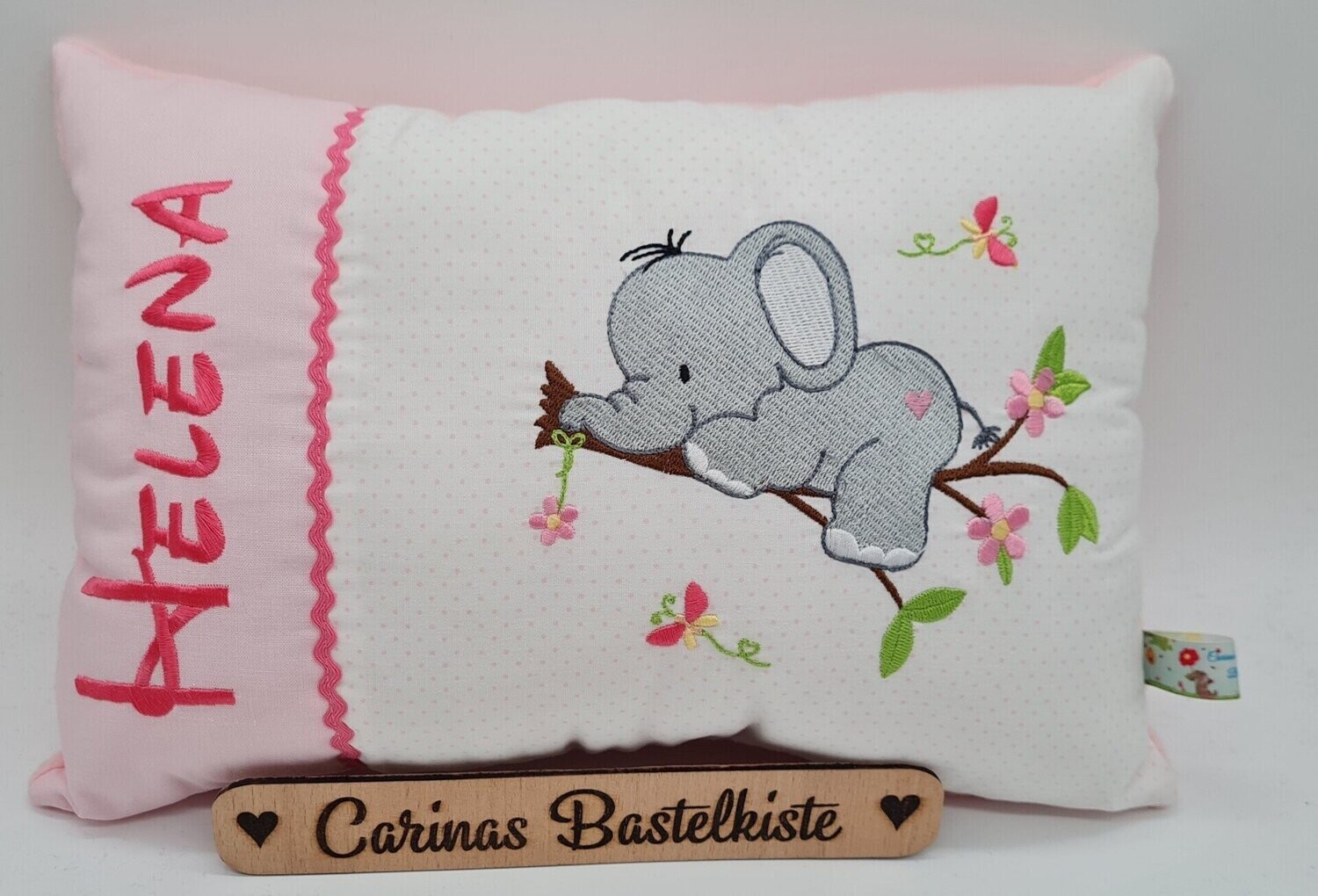 Kissen Elefant auf Ast