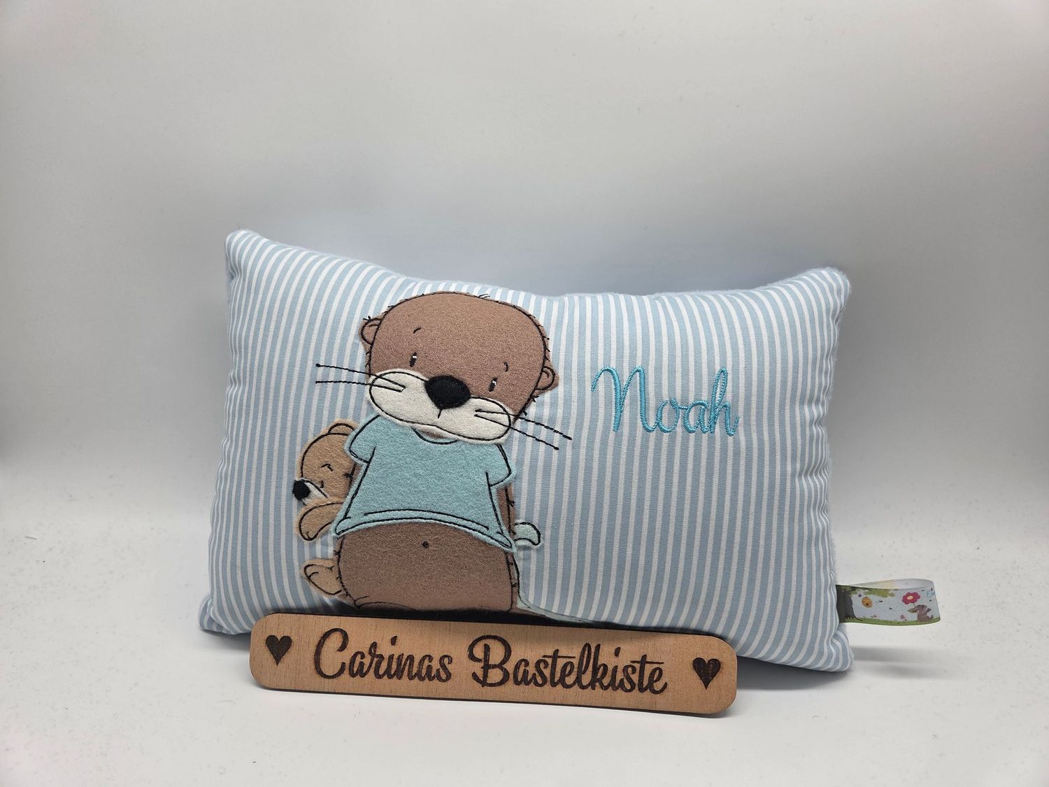 Kissen Otter Kuschelzeit