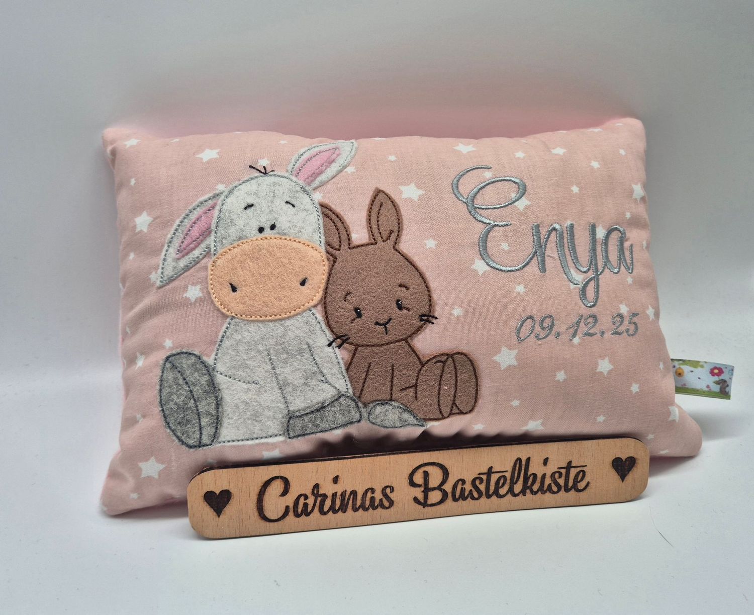 Kissen Esel und Hase