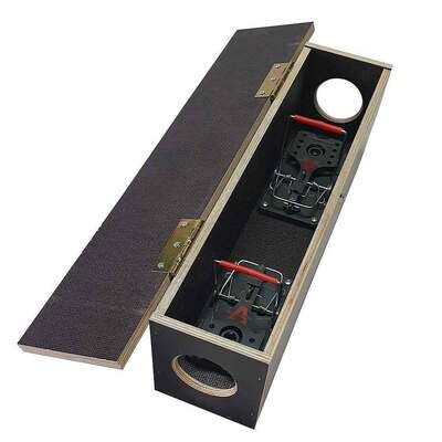 Rattenfalle XXL Rattenschlagfalle Hitmaster 2 (55x11x15cm) Rattenfalle XXL Rattenschlagfalle Hitmaster 2 (55x11x15cm)