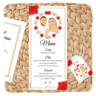 MENU MARIAGE LOREA