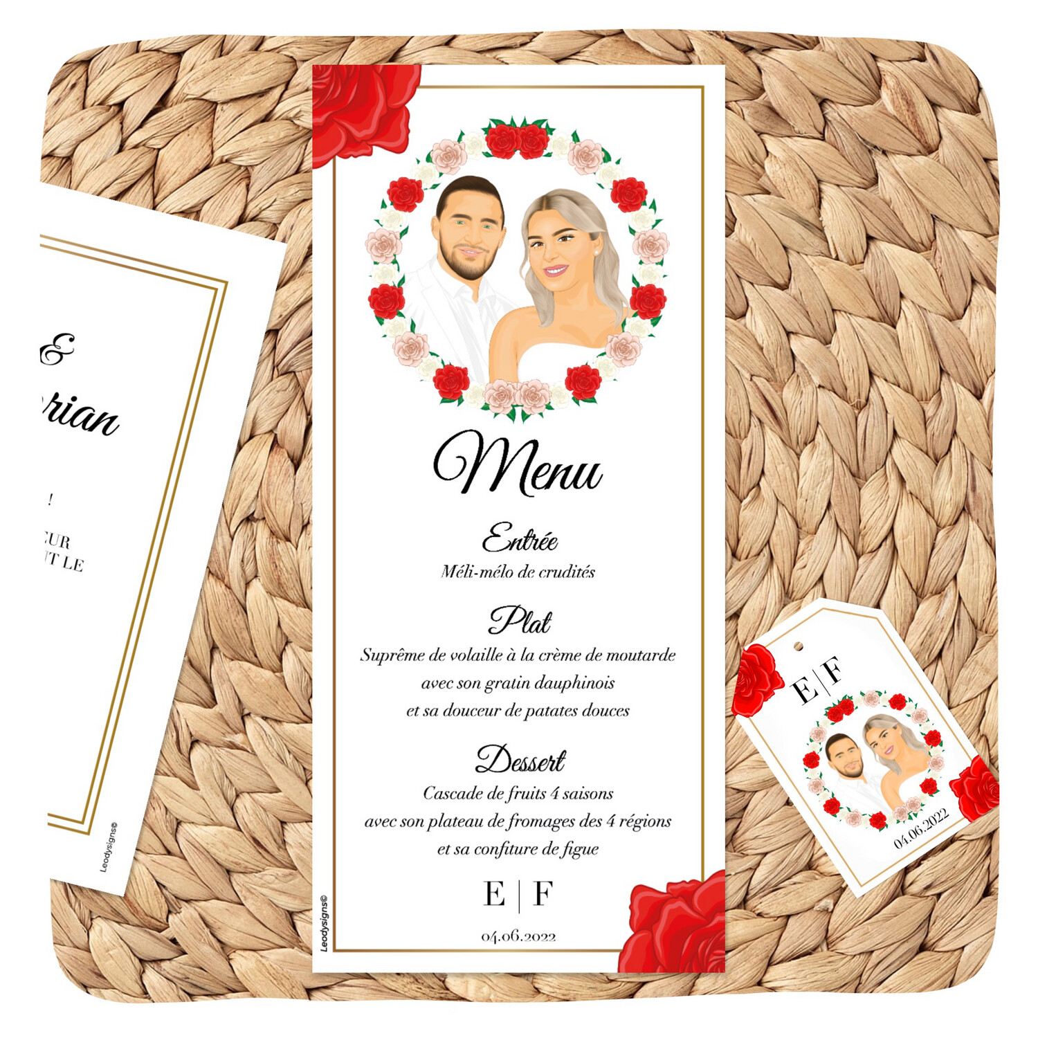 MENU MARIAGE LOREA